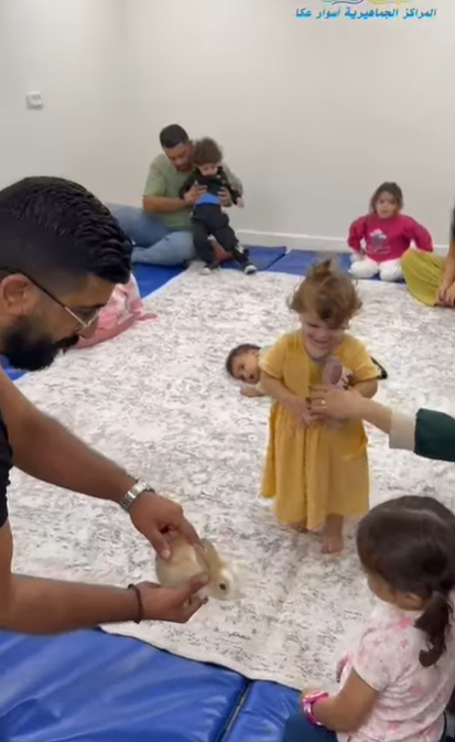 دورة ملاطفة الحيوانات في المراكز الجماهيرية اسوار عكا