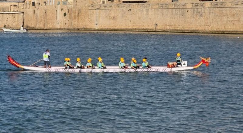 مهرجان وبطولة قوارب الدراغون في عكا يجمعان الرياضة والثقافة في يوم استثنائي