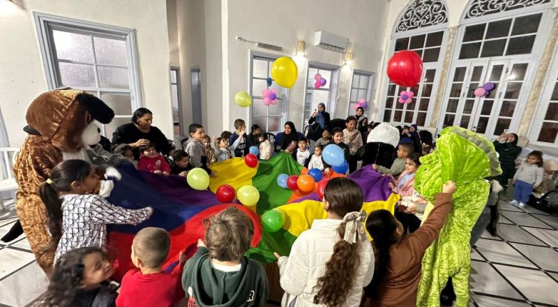 مركز عبود يغص بالاطفال لإحياء ذكرى ليلة الاسراء والمعراج مع فعاليات رائعة.
