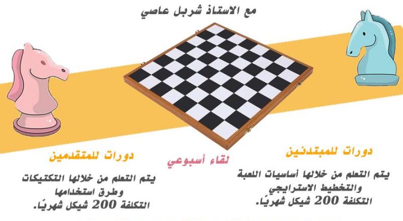 حان الوقت للتميُّز مع لعبة الملوك والعباقرة، الذكاء والتكتيك والتسجيل لمدرسة الشطرنج 