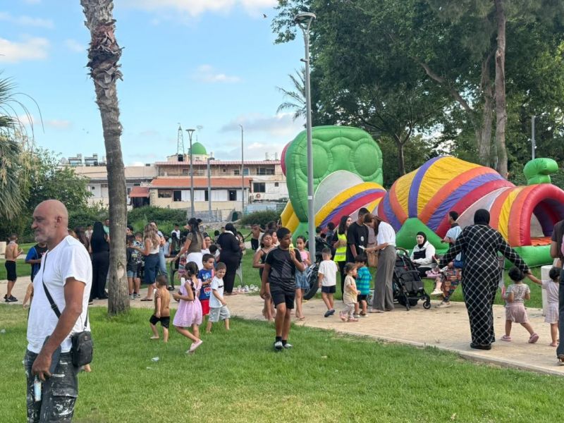 فعالية صيفية حافلة بالمرح وأجواء من الفرح للأطفال مع بلدية عكا و المراكز الجماهيرية أسوار عكا