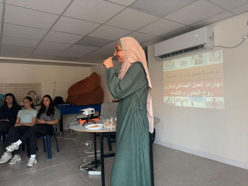 ورشة توعوية لشبيبة المراكز الجماهيريّةأسوارعكا حول الابتعاد عن غاز الضحك ومخاطره.