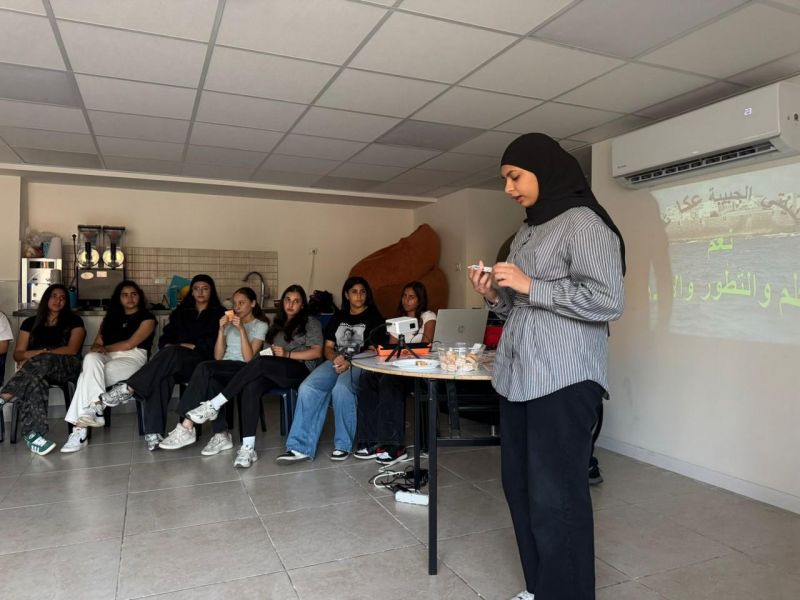 ورشة توعوية لشبيبة المراكز الجماهيريّةأسوارعكا حول الابتعاد عن غاز الضحك ومخاطره.