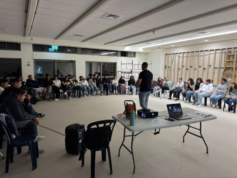 اللقاء الثالث من سلسلة لقاءات توعويّة لتطوير شخصية وقدرات شبيبة المراكز الجماهيرية أسوار عكا.