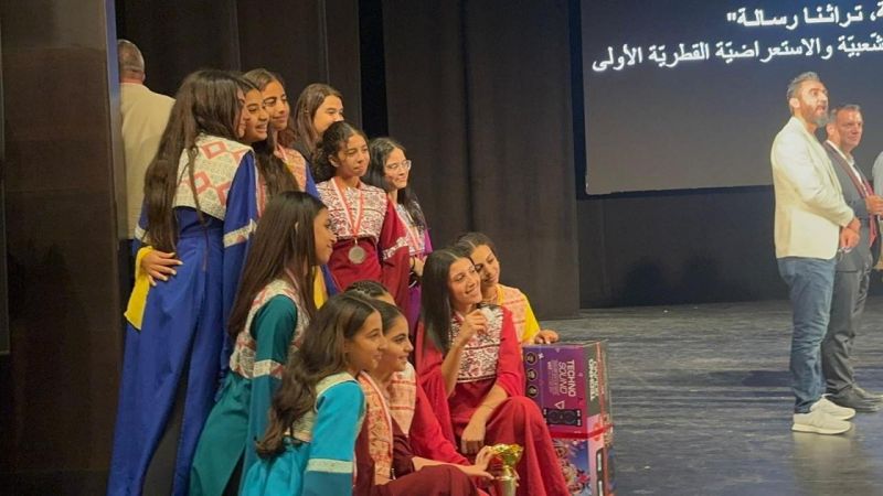 مُبارك لفرقة الرقص الفلكلوري عكا لحصولها على المرتبة الثانية على مستوى البلاد.