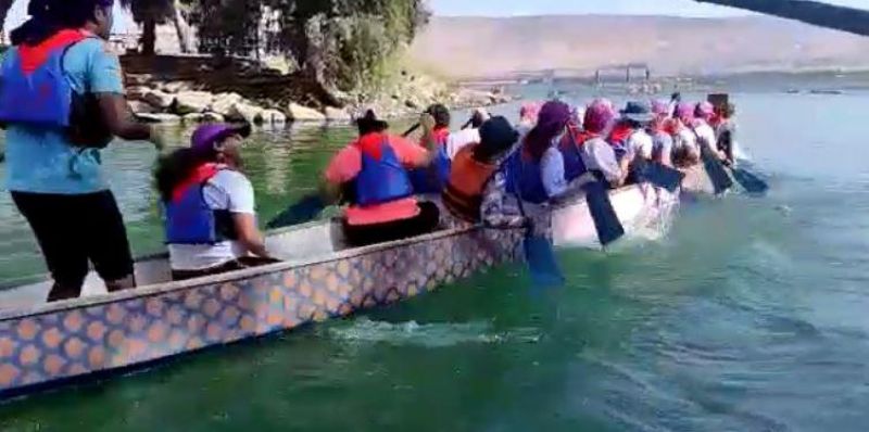 نادي دولفينز عكا يشارك في معسكر للتدريبات في بحيرة طبرية
