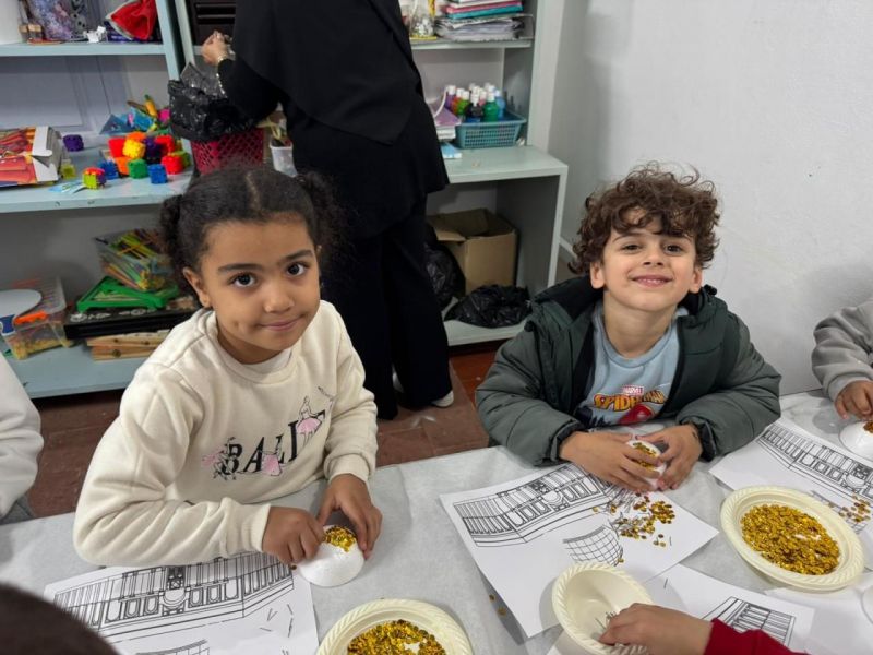 مركز عبود يغص بالاطفال لإحياء ذكرى ليلة الاسراء والمعراج مع فعاليات رائعة.