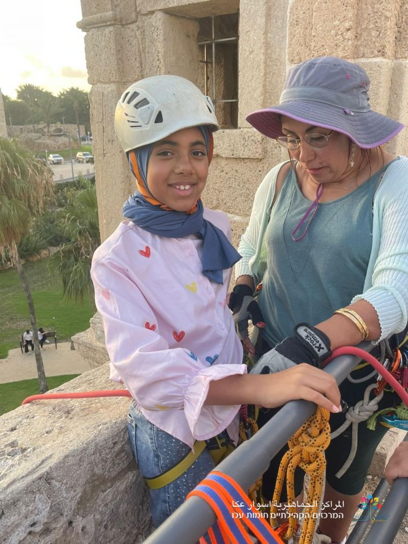 شبيبة المراكز الجماهيريّة أسوار عكا، في تحدي