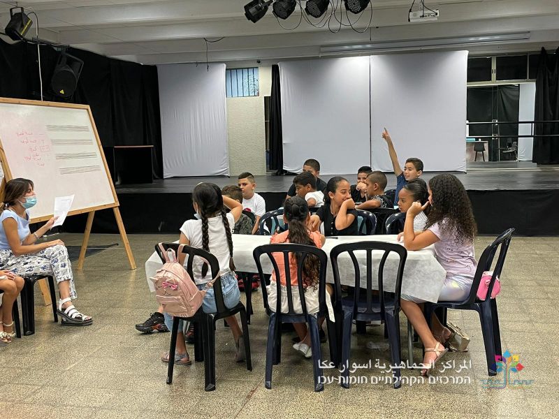 افتتاح دورة تعليم اللغة العبرية في المراكز الجماهيرية- أسوار عكا لصفوف أول حتى ثالث