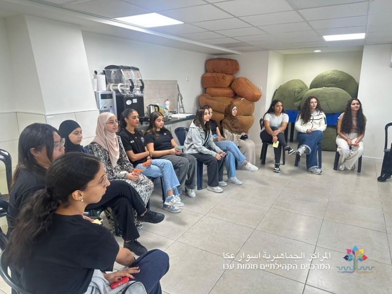 فعالية " كيفية عرض الذات أمام الجمهور " لشبيبة المراكز الجماهيريّة أسوار عكا. فعالية " كيفية عرض الذات أمام الجمهور " لشبيبة المراكز الجماهيريّة أسوار عكا.